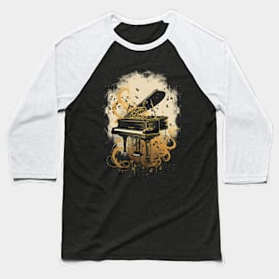 Piano Dreams Baseball T-Shirt